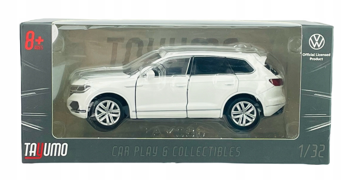 TAYUMO VW VOLKSWAGEN TOUAREG BIAŁY 1:32 NOWY METALOWY MODEL Rodzaj pojazdu samochód osobowy