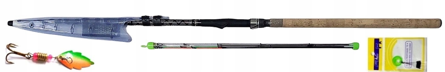 Wędka Feeder Teleskop 3,90m Fl 60-180g. Trzy Szczytówki Lekka Mocna+gratis