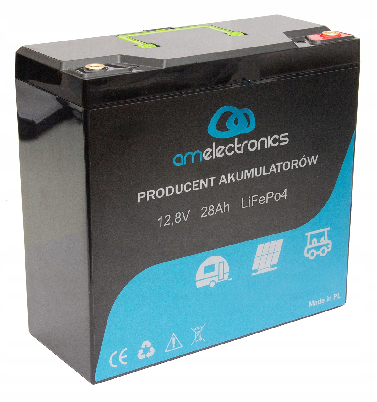 Akumulátor balíček 12,8 V 28 Ah (28000 mAh) LiFePo4 (2002)