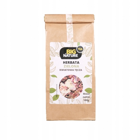 Herbata zielona KWIATOWA TĘCZA 100g - BIG NATURE — 3