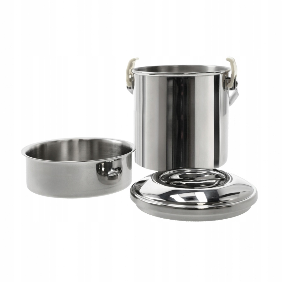 Kociołek stalowy Zebra Thailand Billy 3L 16 cm miseczka i pokrywka