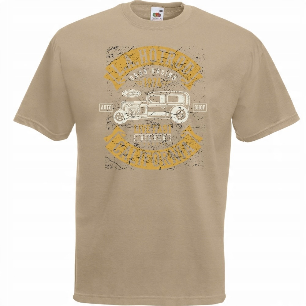 

Koszulka auto samochód oldschool L khaki