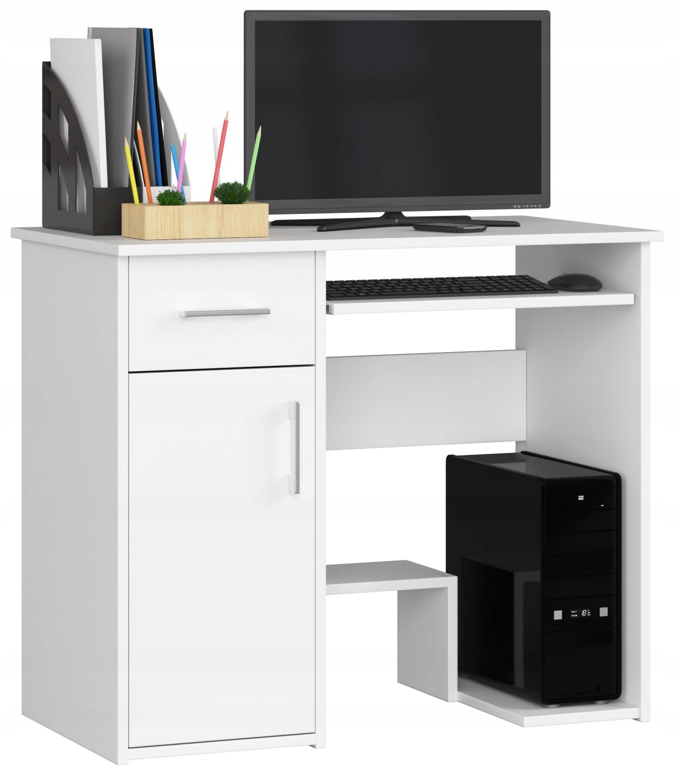 Písací Stôl Jay Pk Biely Akd