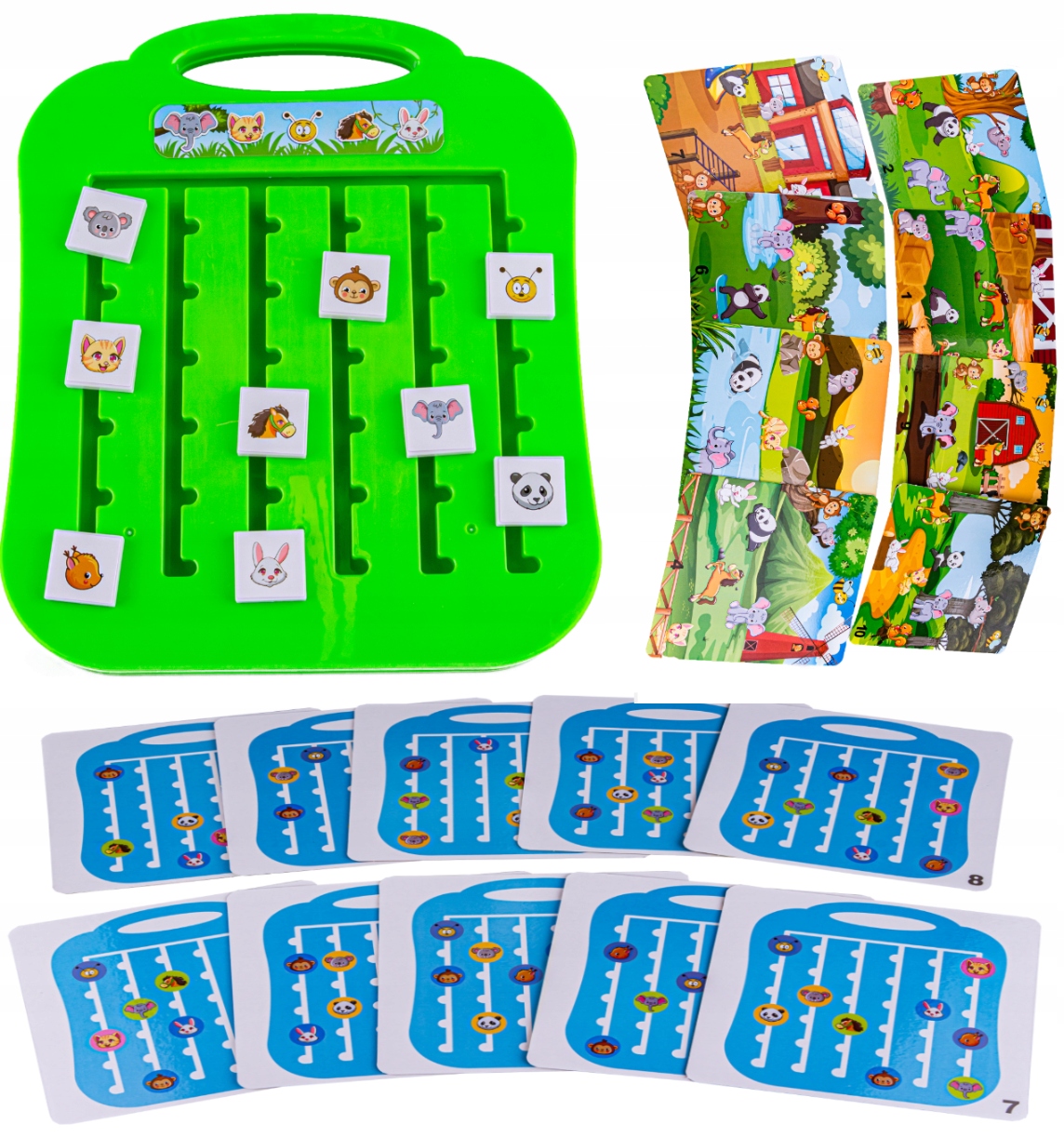 ZOO planszowa gra dla najmłodszych 2 3 latka lat