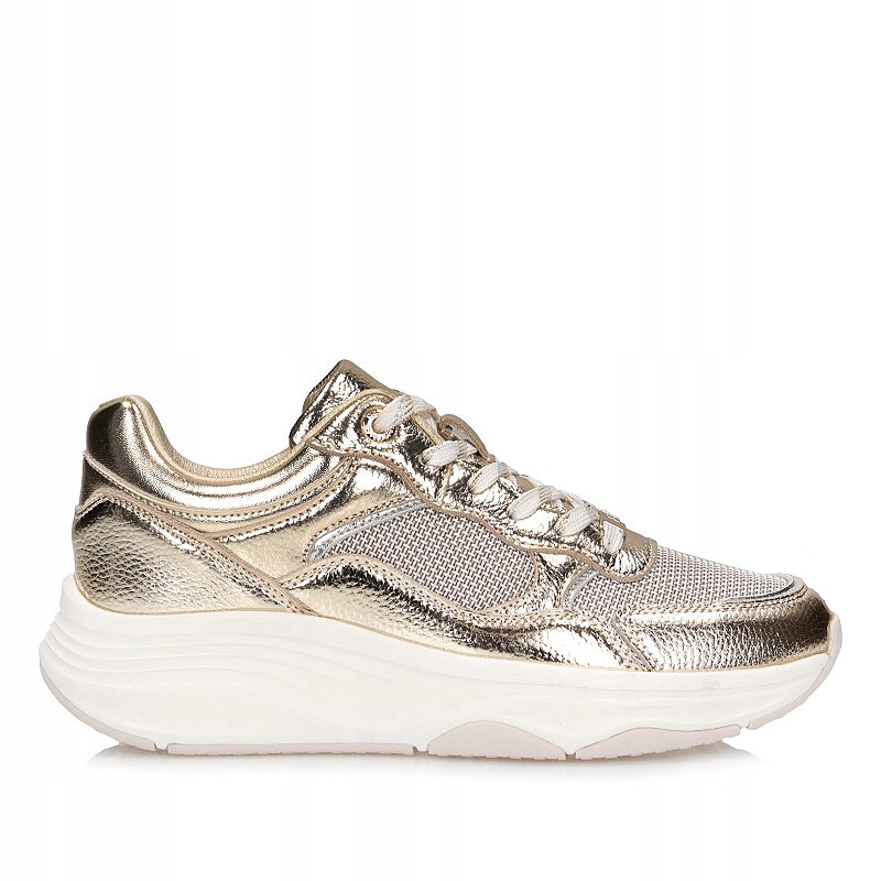 Dámské kožené tenisky na silné podrážce Filippo DP6723/25 Go