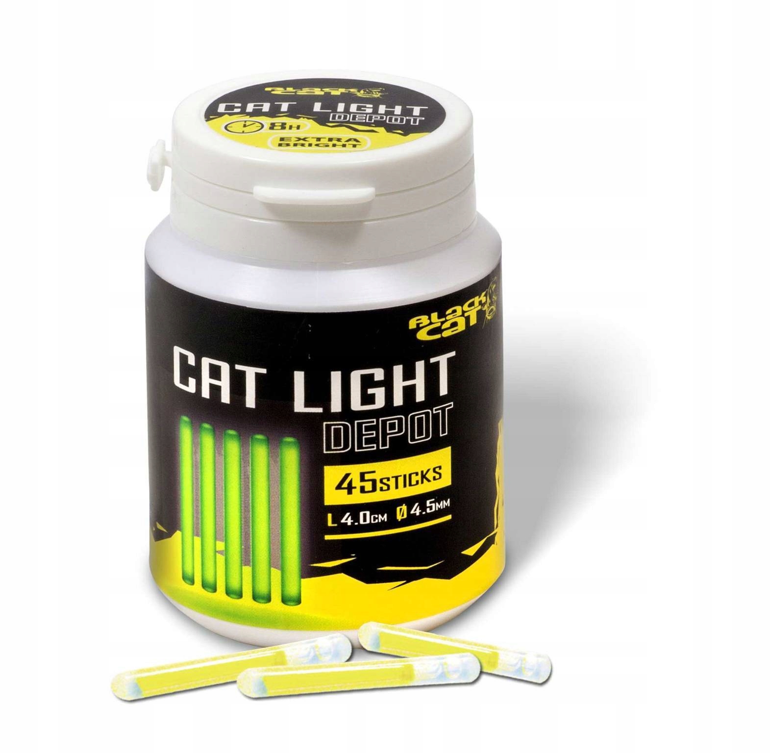 Świetliki Wędkarskie Black Cat Light 45szt