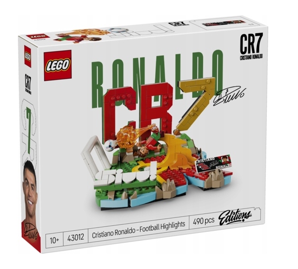 Lego 43012 Editions Sports Cristiano Ronaldo – Fotbalové Momenty