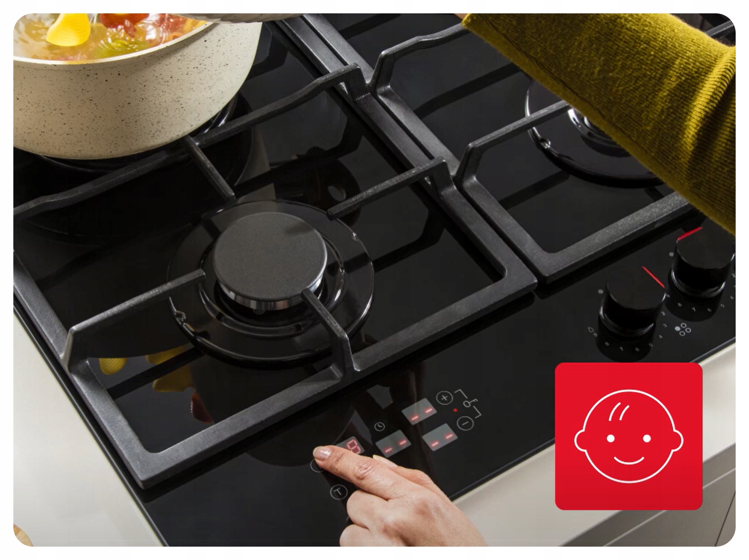 Zestaw AMICA ED97795V + AMMB25E5SGVB + PGCA6121ApF Materiał szkło