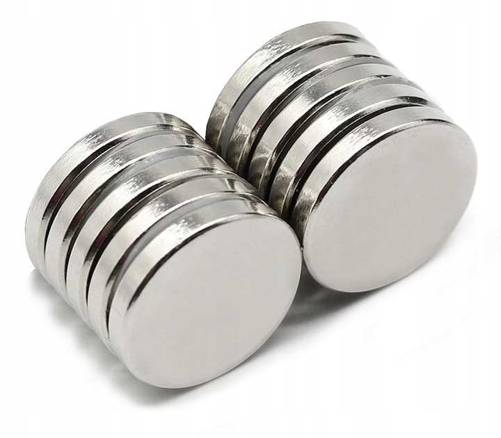 

Magnes Neodymowy Pastylka Mocny Magnesy 10 Szt