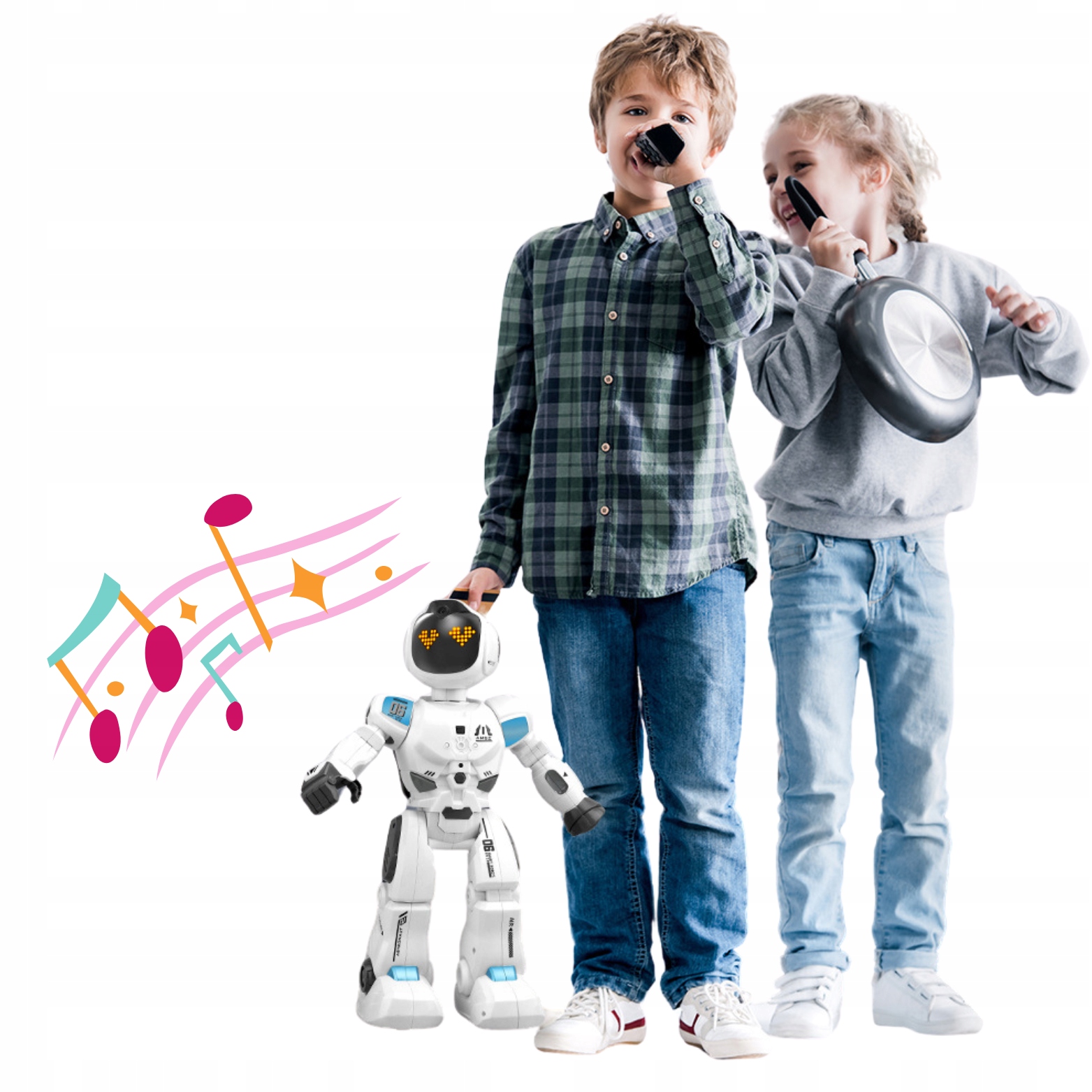 INTERAKTYWNY ROBOT ZDALNIE STEROWANY PROGRAMOWANY Szerokość produktu 12 cm