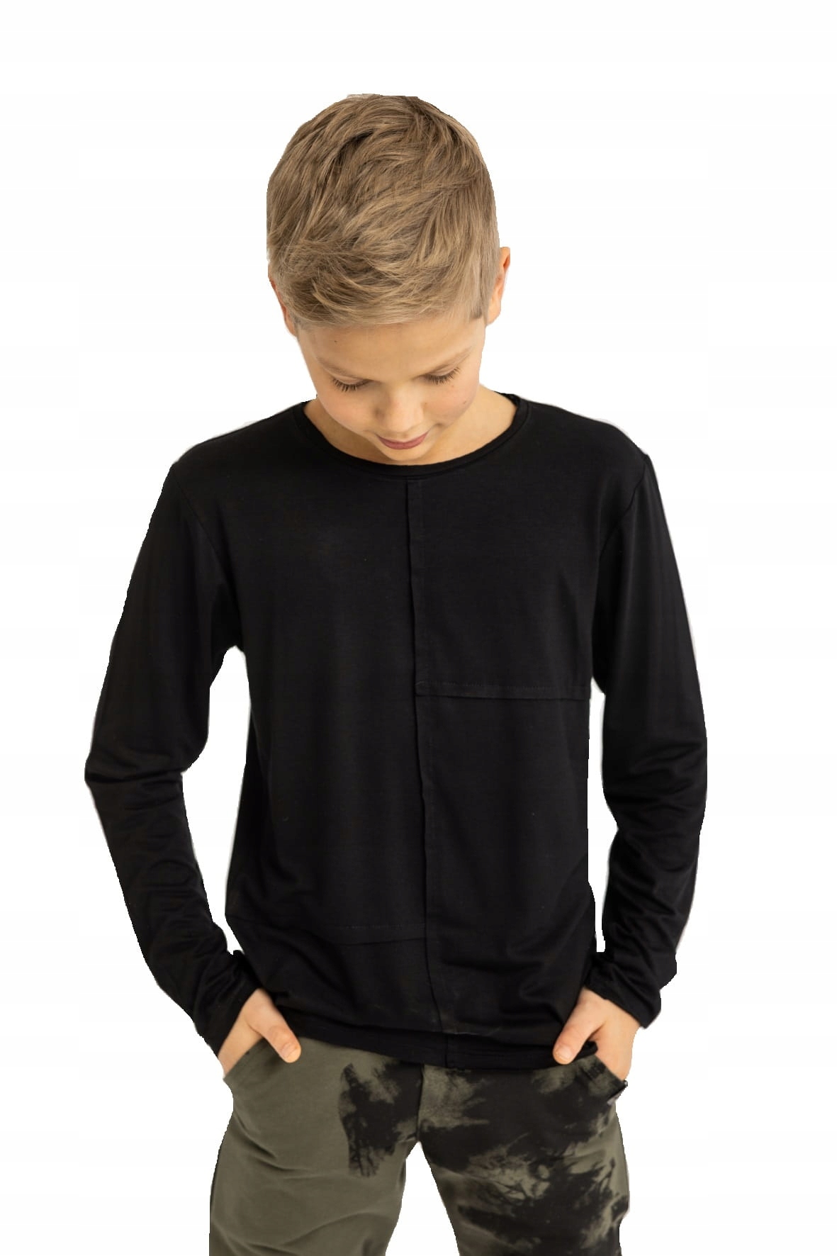 

Bluzka t-shirt basic czarny All For Kids 152/158