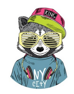 

Termo Naklejka Aplikacja Naprasowanka Hip Hop
