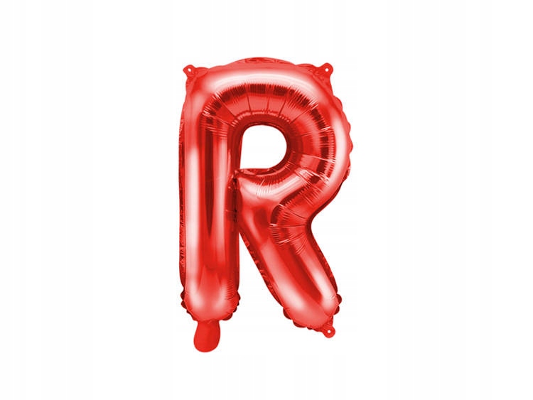 

Balon Foliowy 35 CM Litera "r" Czerwony