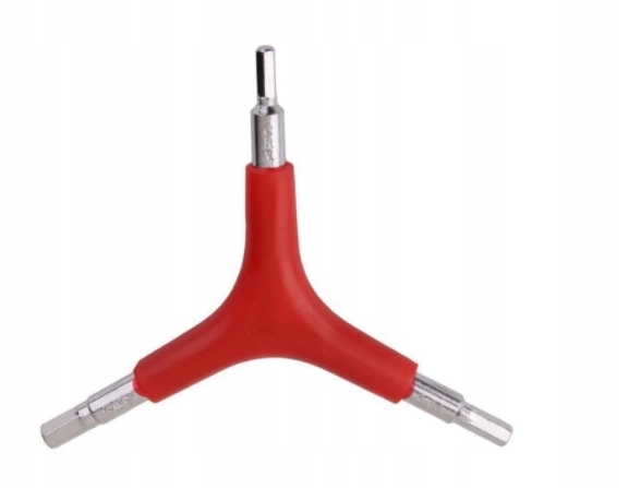 

Klucz Gwiazdka Imbusowy 4 / 5 / 6 MM