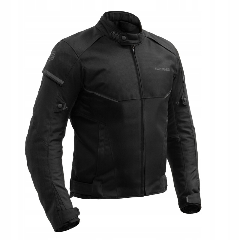 Textilná Motocyklová Bunda Broger Grid Black (XXL)