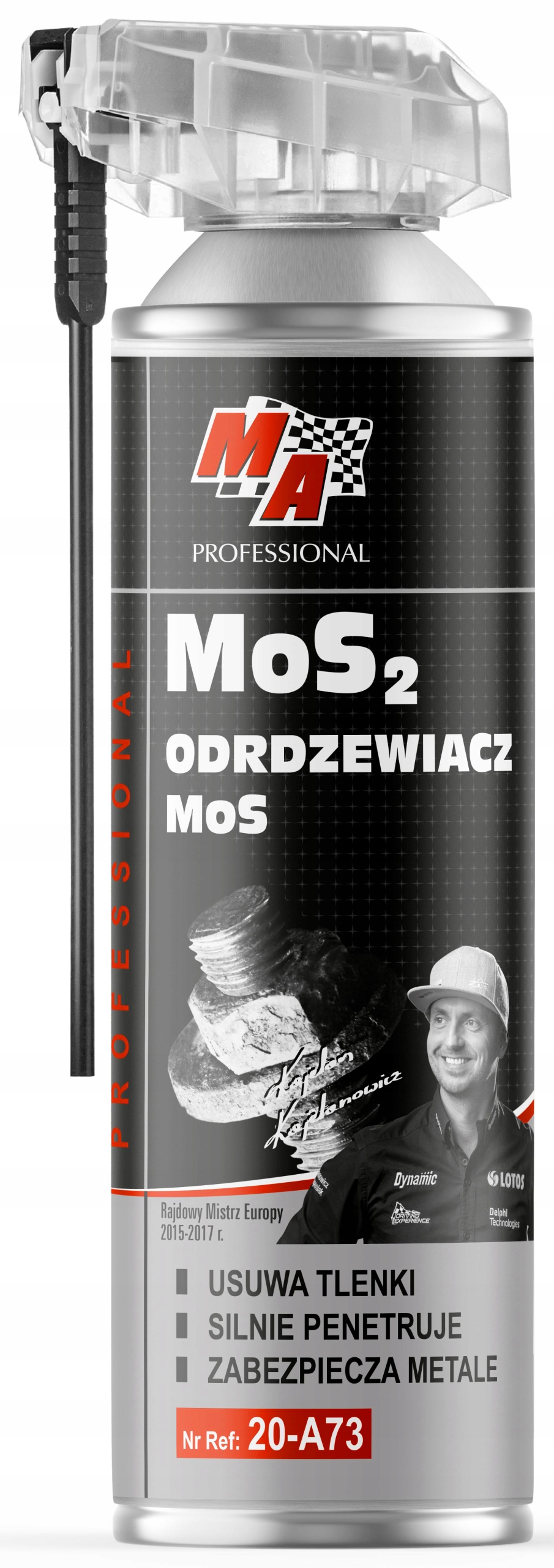 MA PROFESSIONAL - ODRDZEWIACZ MoS2 Z APLIKATOREM - 500ML