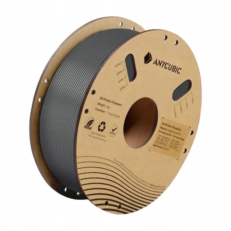 Filament Anycubic High Speed Pla 1kg (szary)