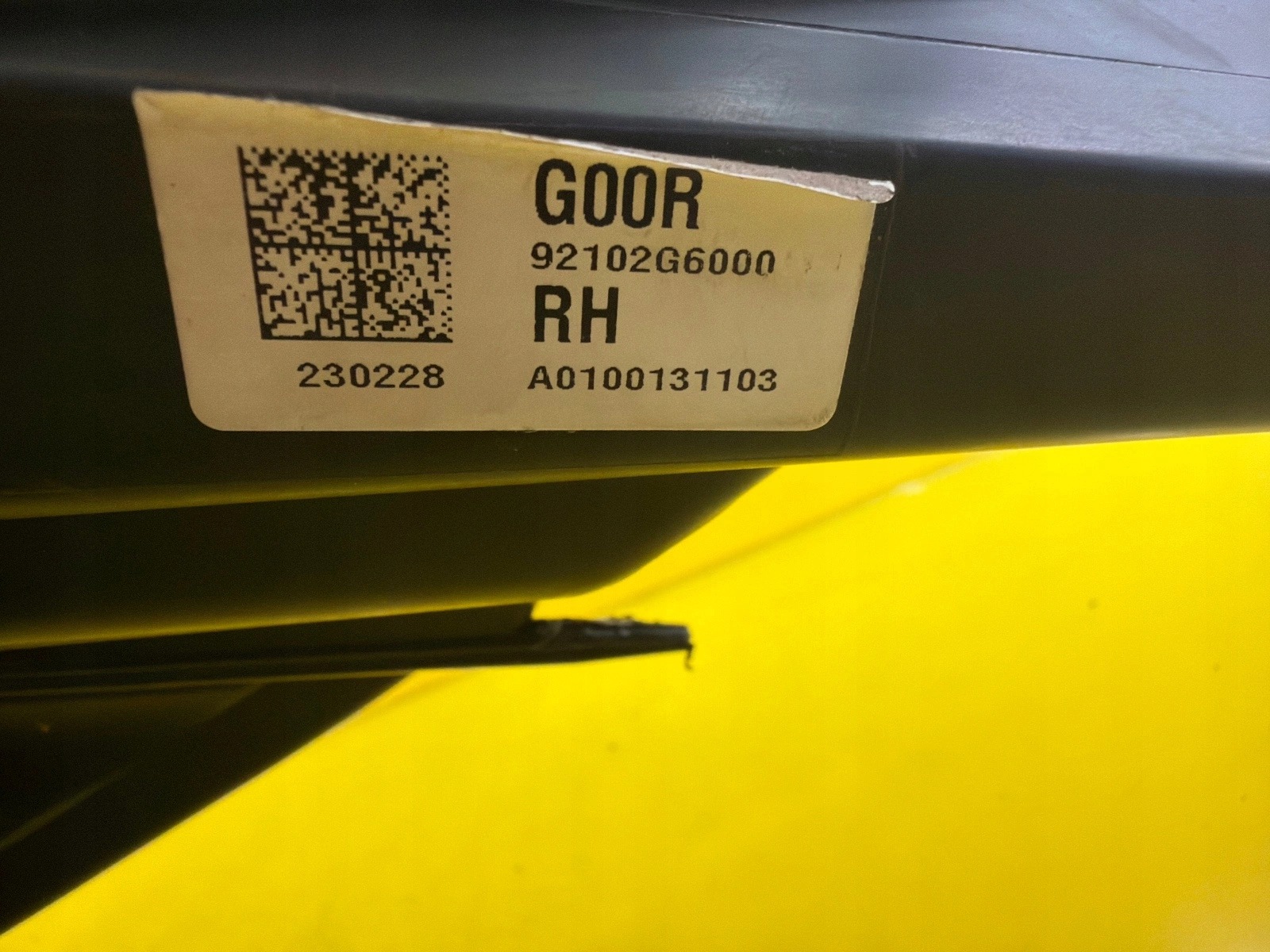 light right front Kia Picanto III 3 2017- 92102G6000