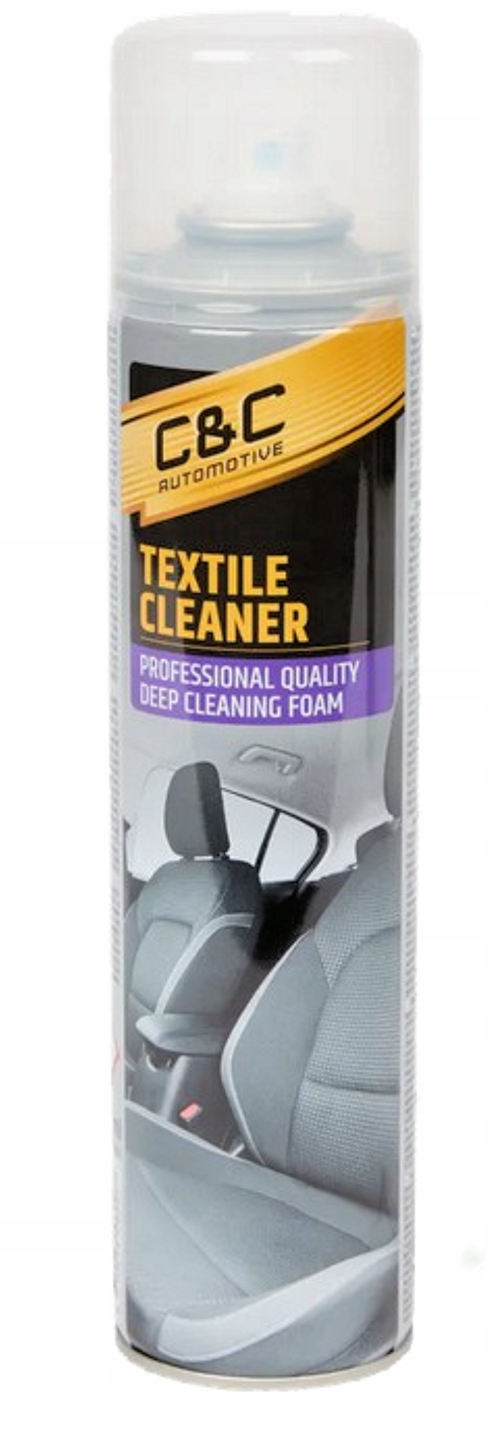 Środek Do Czyszczenia Tapicerki Foteli Samochodowych Siedzeń C&C Spray