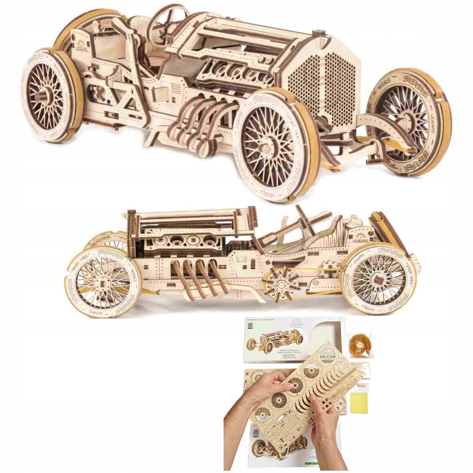 

Model mechaniczny jeżdżące auto do składania 348el