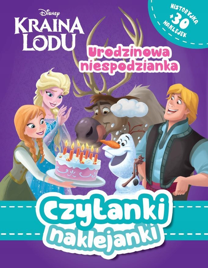 

Czytanki naklejanki. Urodzinowa niespodzianka