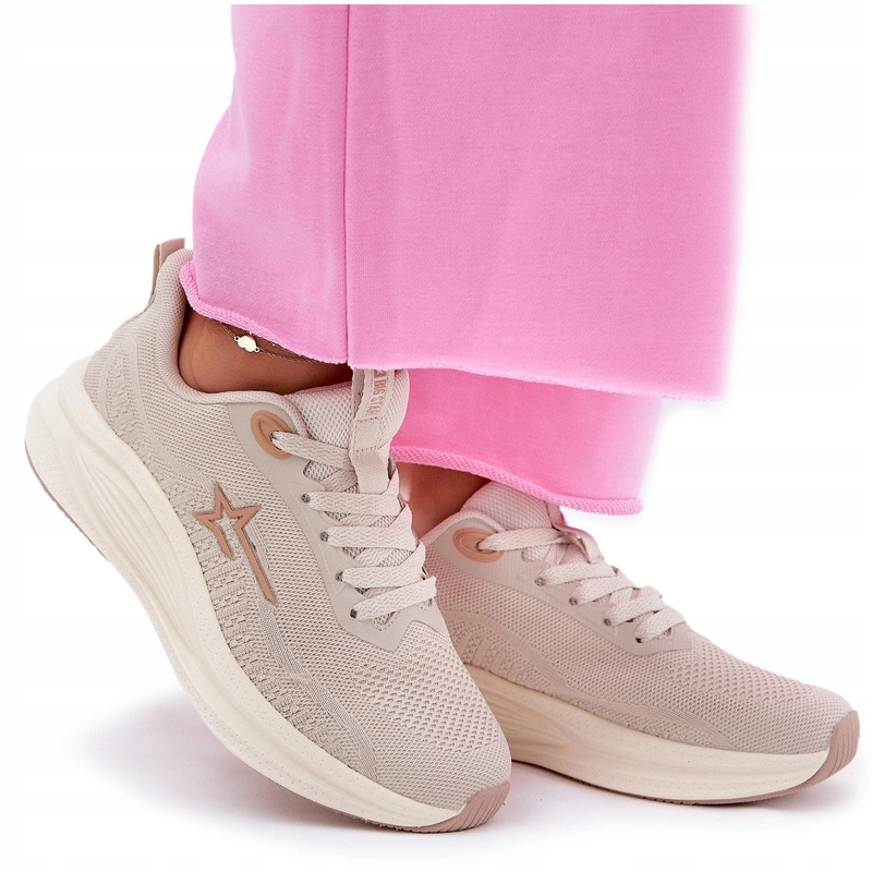 Sportovní Boty Tenisky Big Star RR274A145 Hi-poly Systém Béžové 38