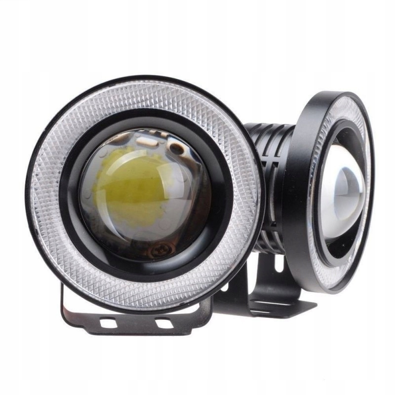 ŚWIATŁA DRL COB LED dzienne angel eye, 7,6cm Producent części motoLEDy