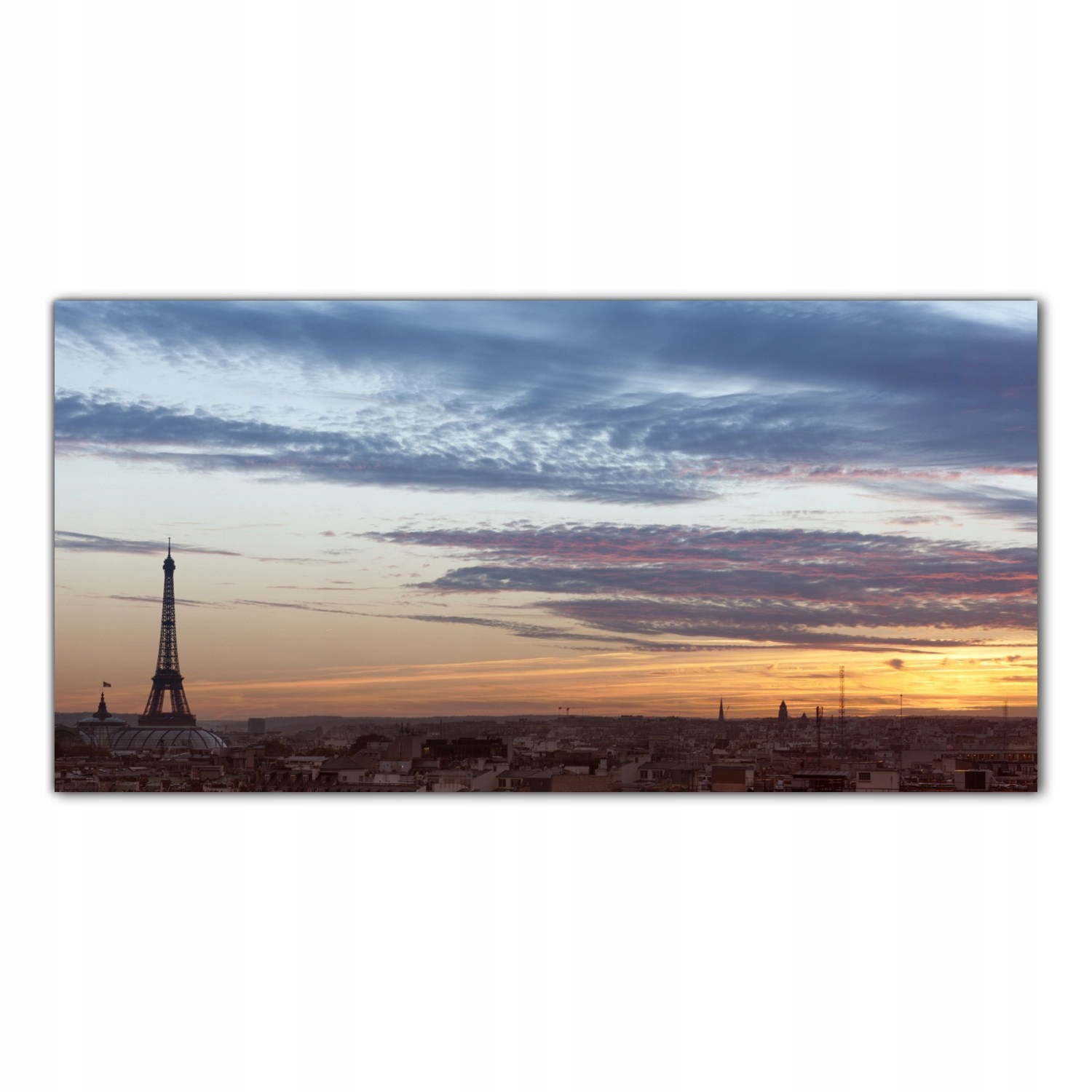 

Obraz Szklany Foto-obraz Paryż Wieża Eiffla 120x60