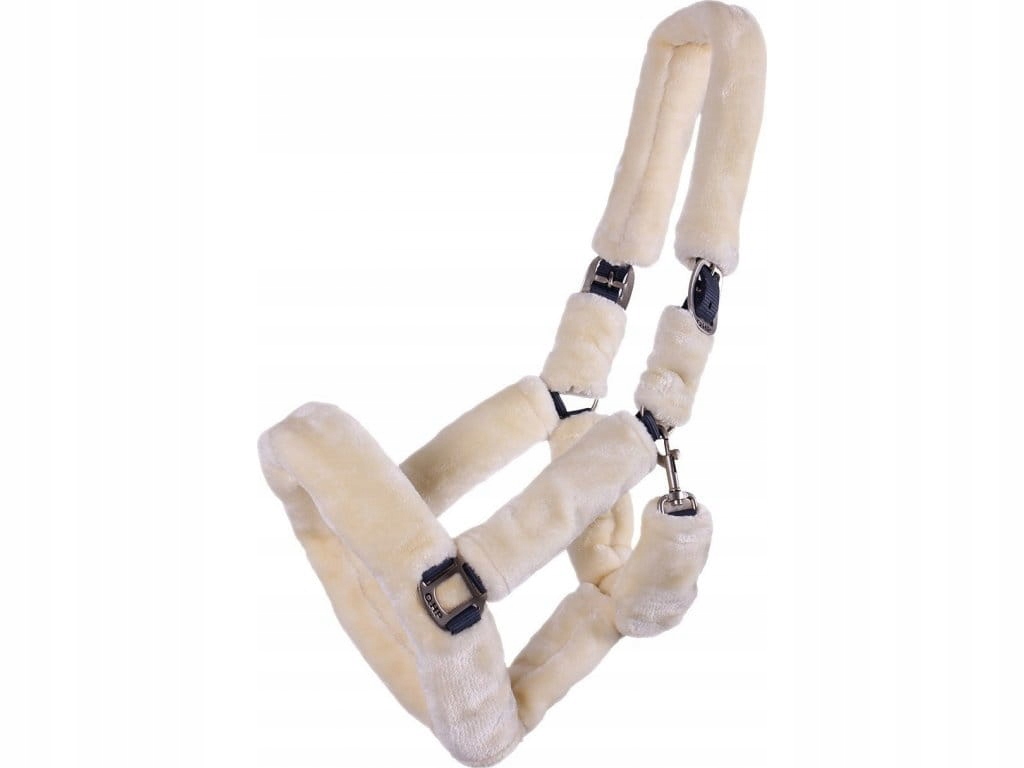 Qhp uzda s kožešinou Alaska Cream/Grey (Full)