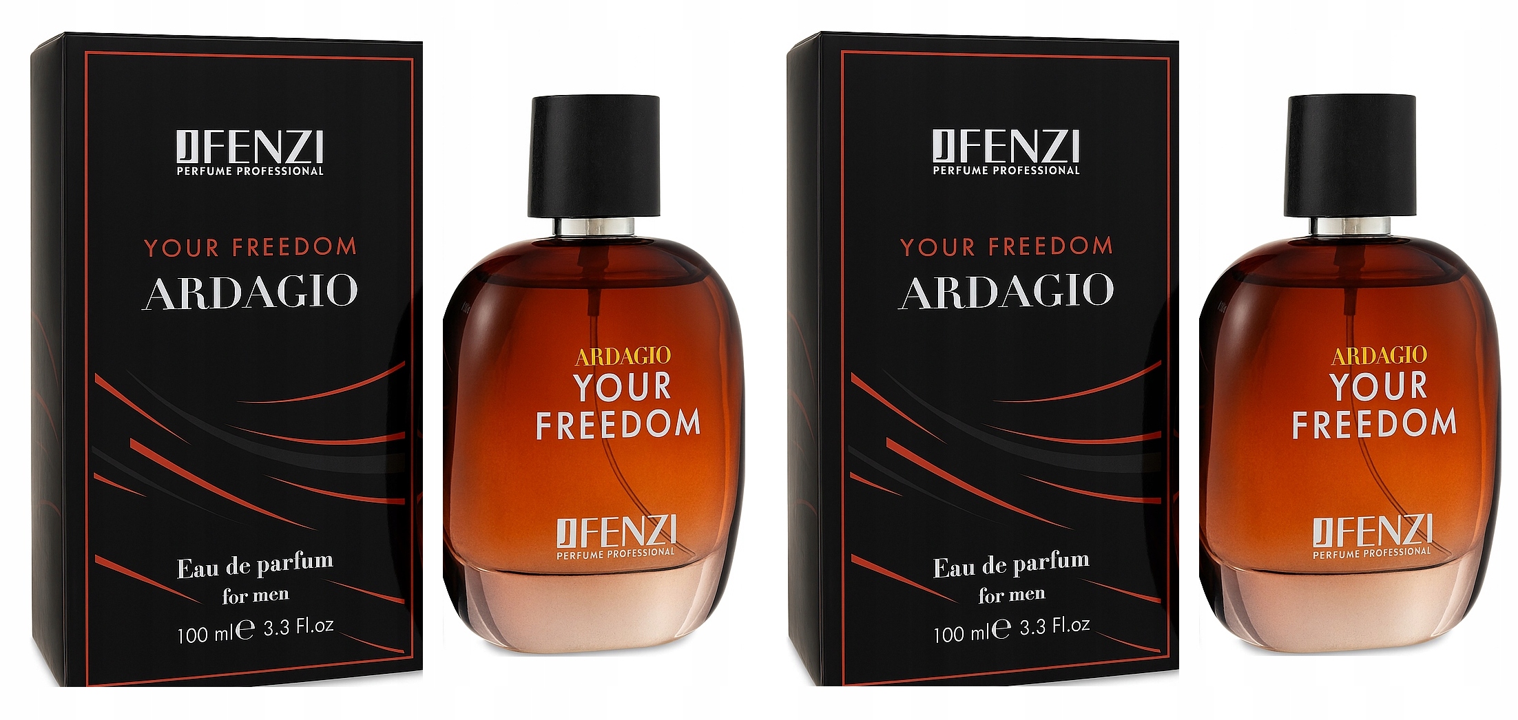 JFenzi Ardagio Your Freedom 2x100 ml pánská parfémovaná voda