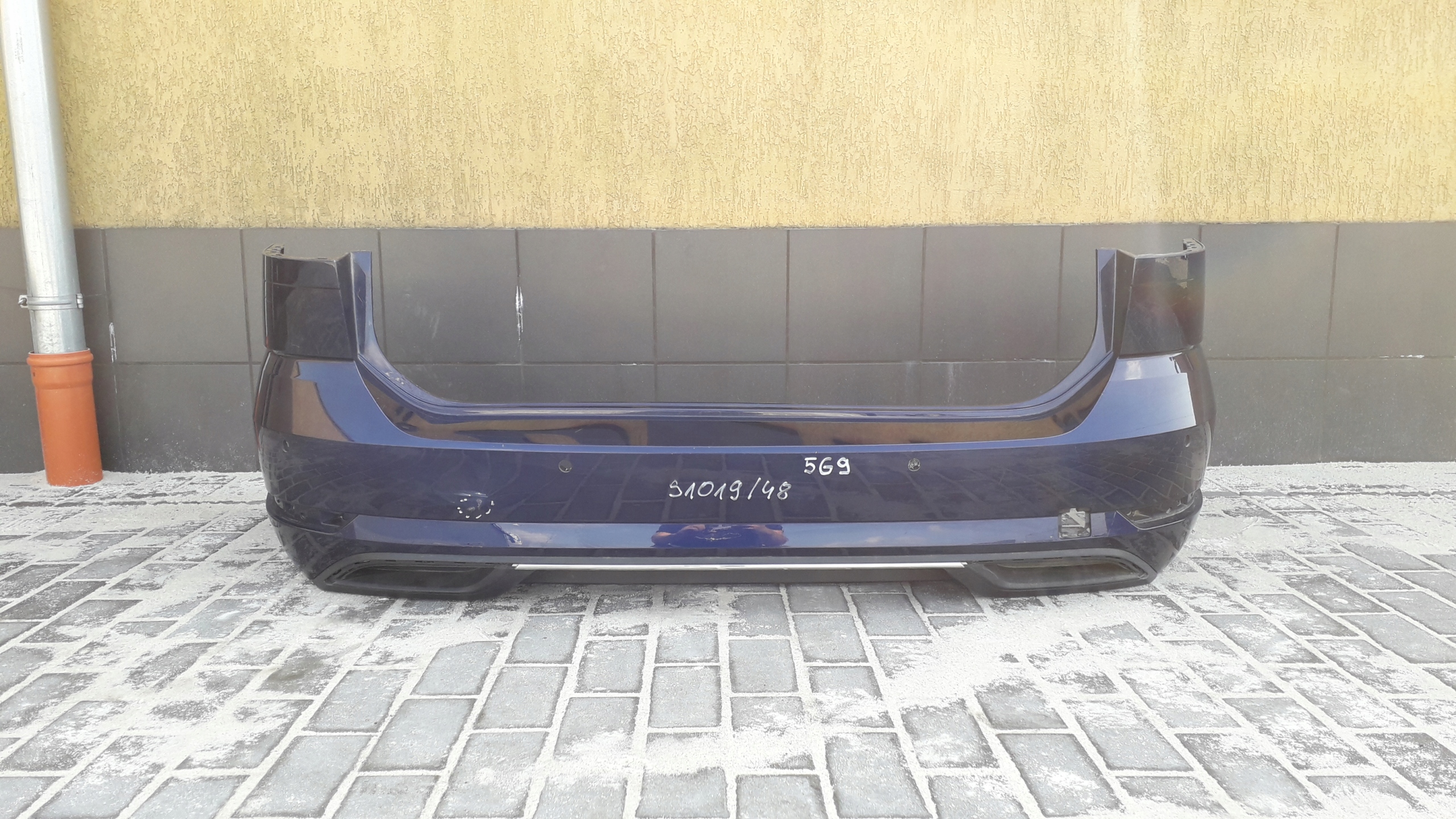 VW GOLF 7 VII LIFT VARIANT KOMBI ZDERZAK TYLNY