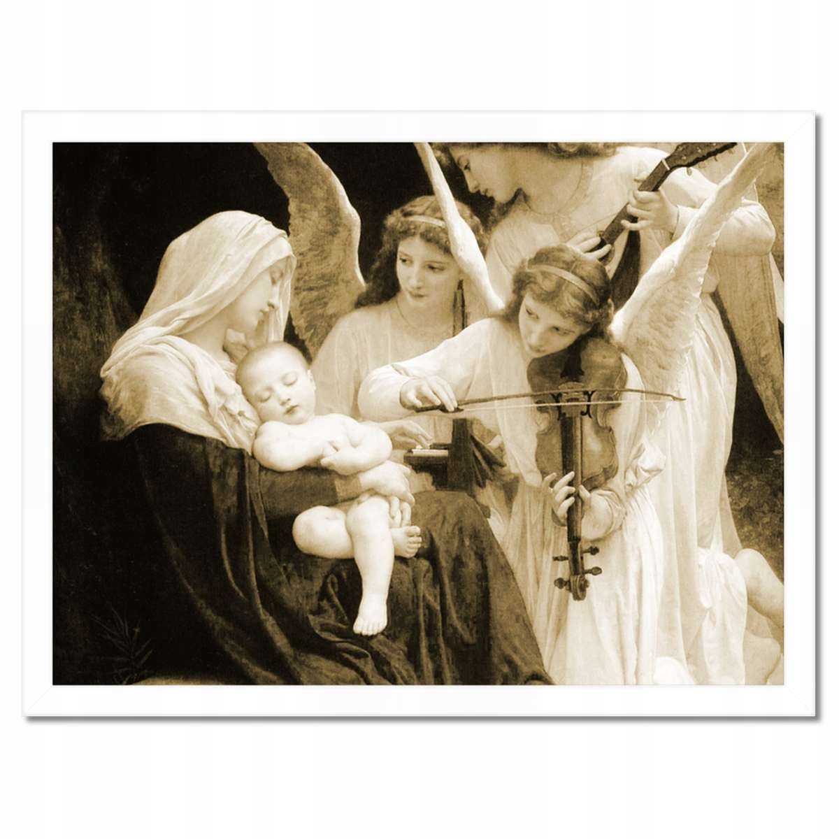 Plakáty v rámu 40x30 Bouguereau Píseň