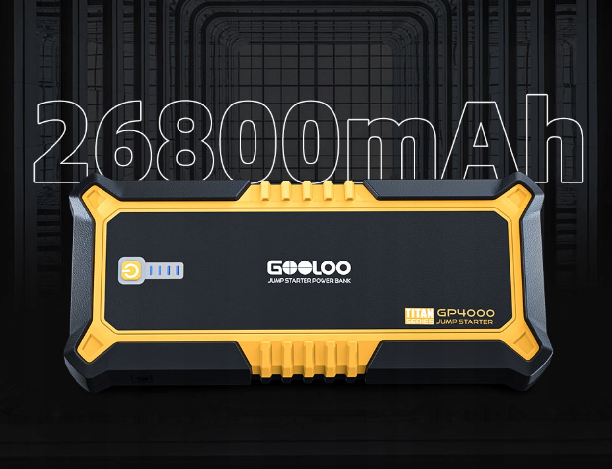 GOOLOO Powerbank 4000A 12V Do Samochodów Benzynowych i Diesla — miniatura 11
