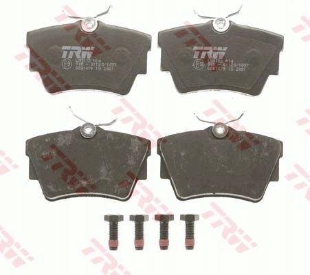 Klocek hamulcowy kpl. Producent części TRW