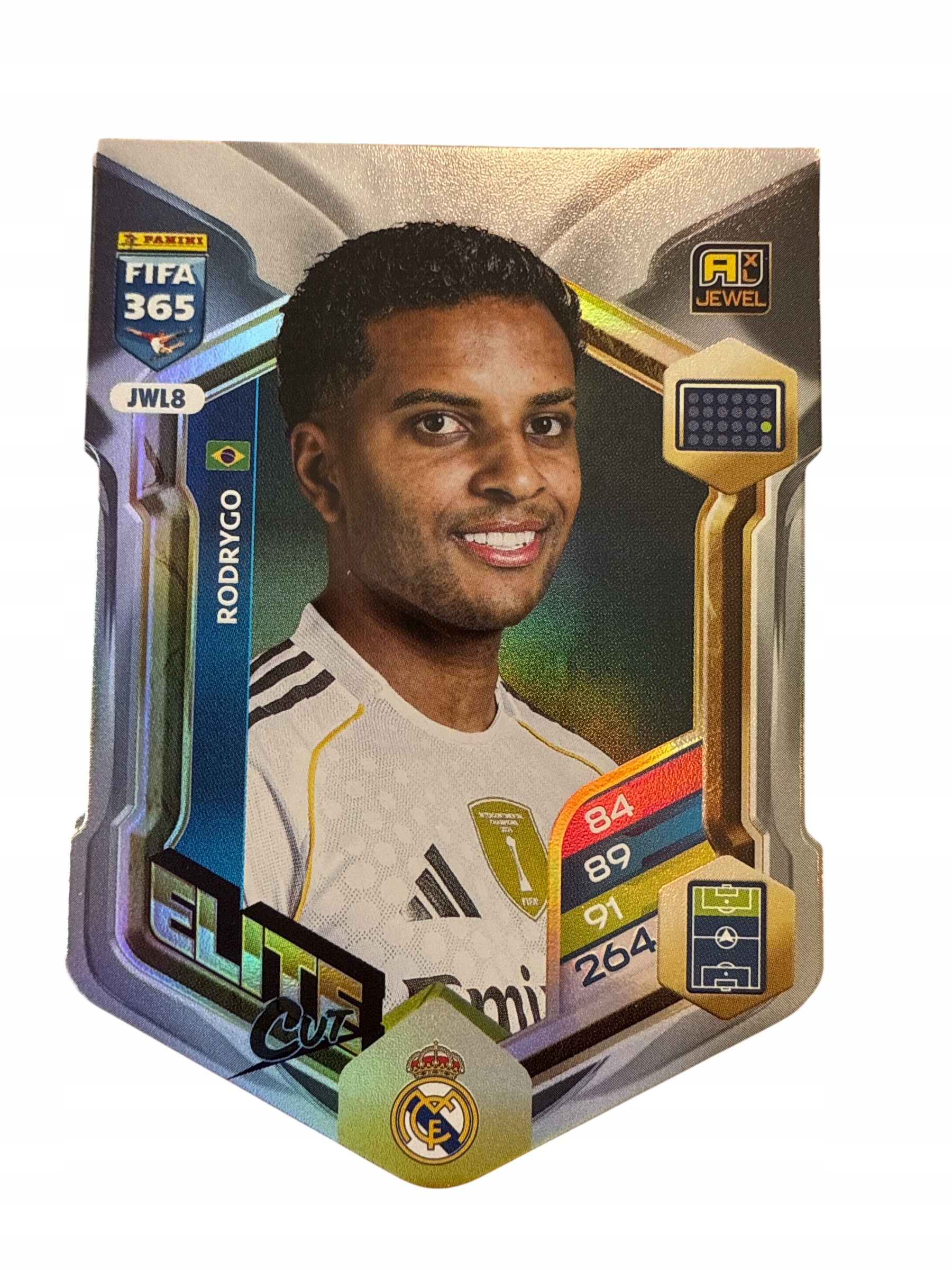 Fifa 365 2026 Adrenalyn XL Panini Jewel JWL8 Rodrygo
