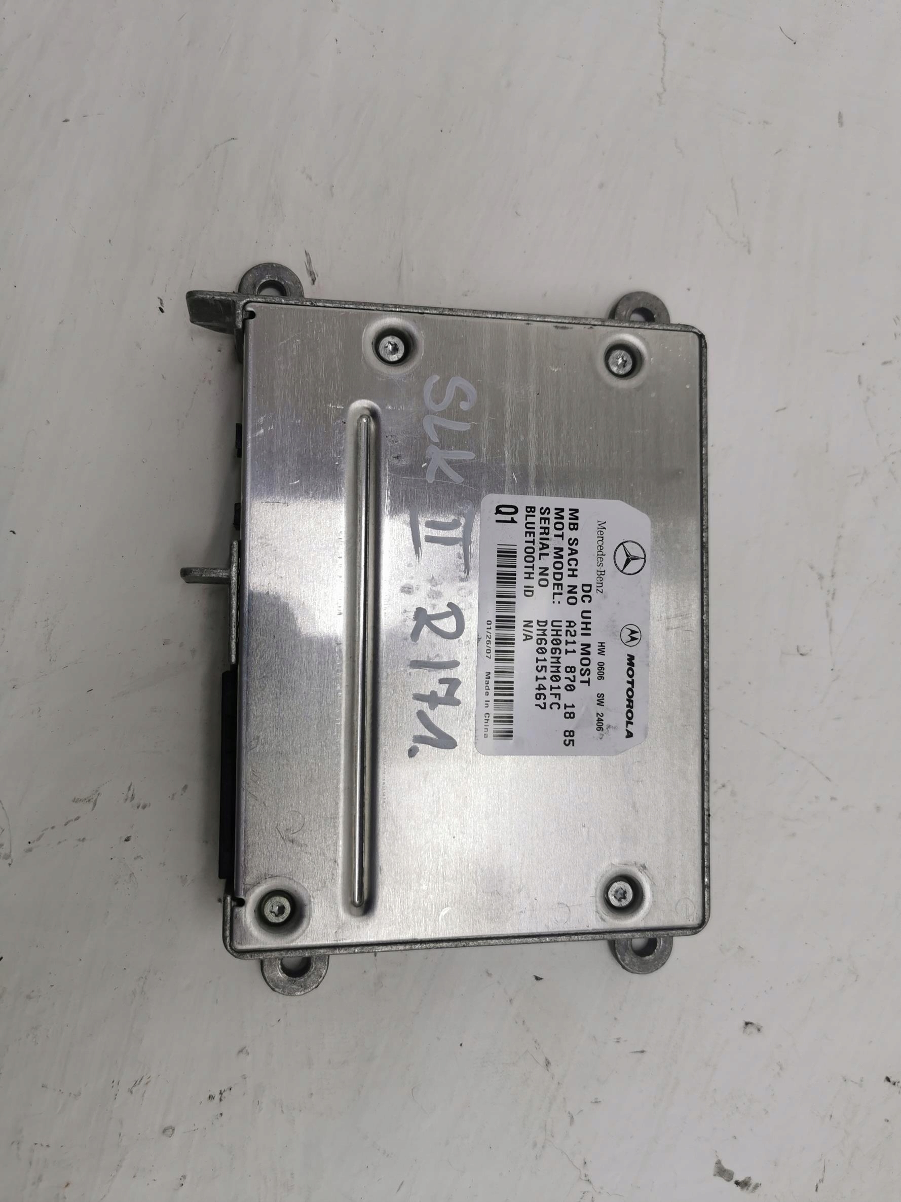 module BLUETOOTH MERCEDES SLK II R171 A2118701885