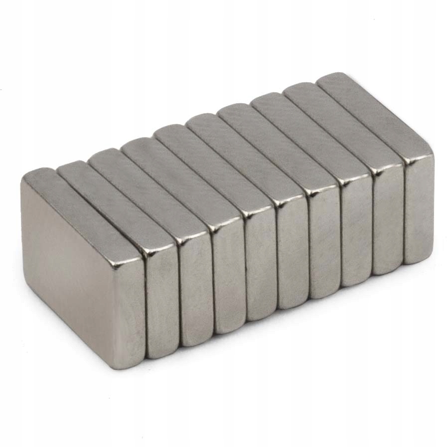 

Mocny Magnes Neodymowy Do Tablic 10x7x2 N38 10szt