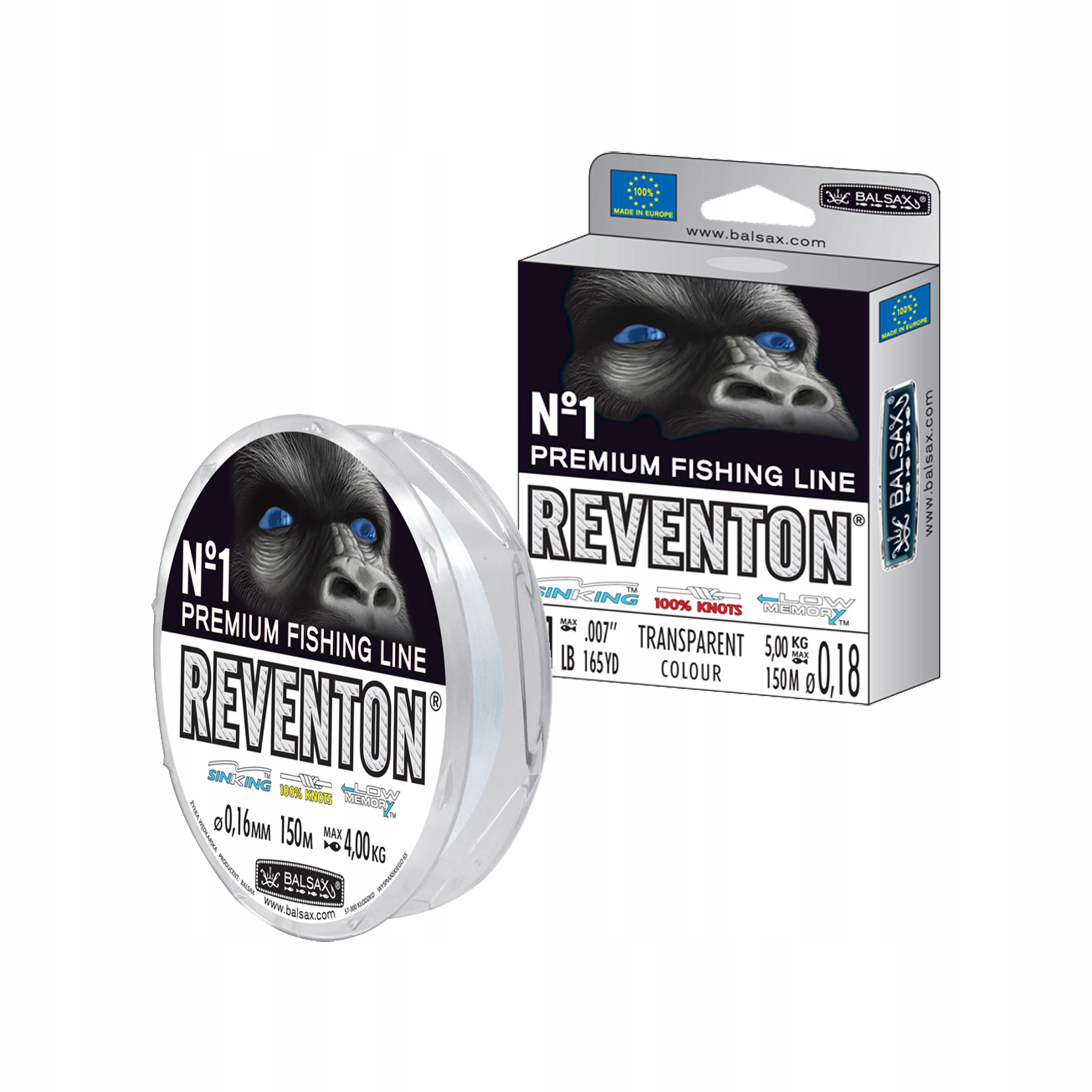 Żyłka Balsax Reventon 150m 0,28mm 10kg