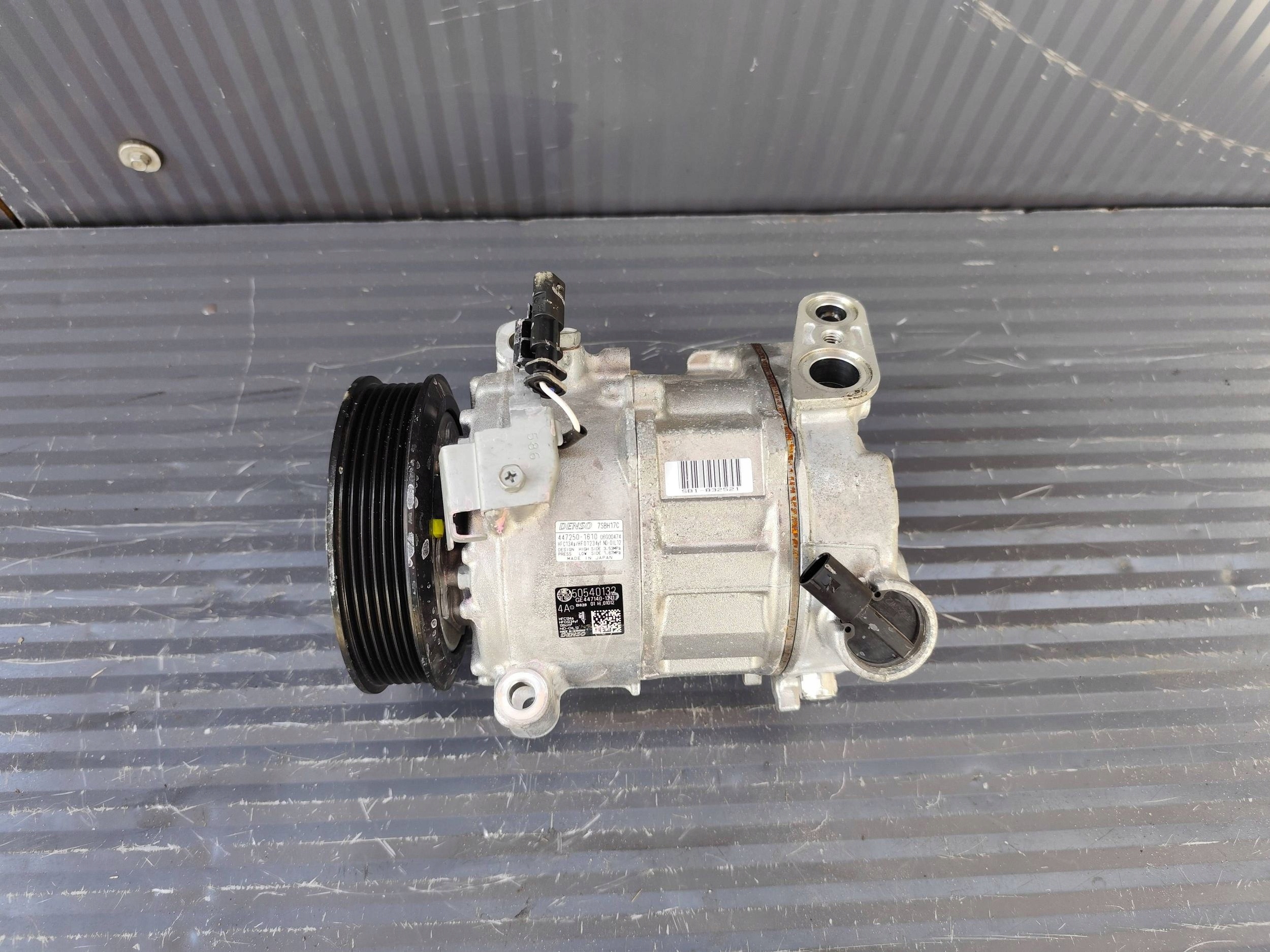 MASERATI GRECALE 2.0 compressor; compressor of the air conditioning 50540132