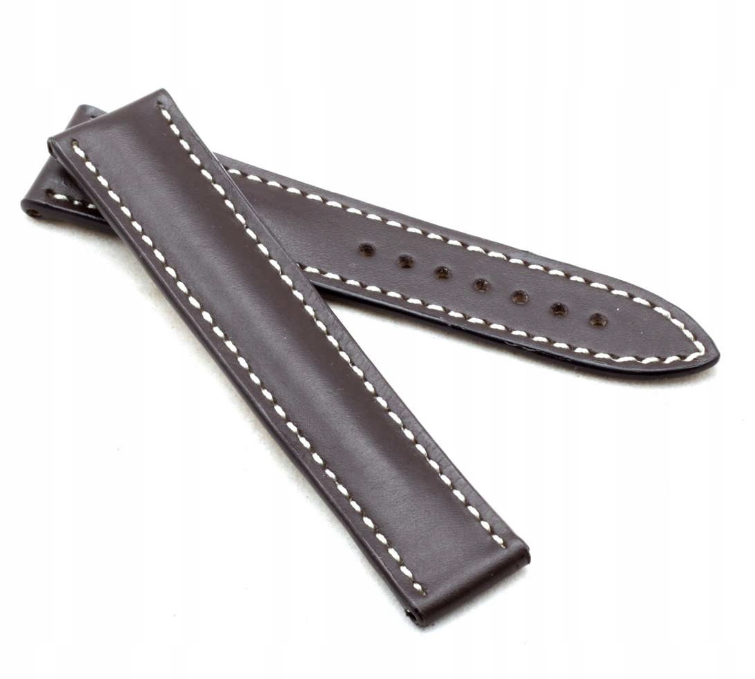 Pasek 22mm brązowy PREMIUM do Omega zamiennik