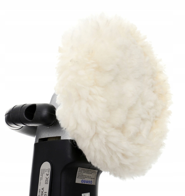 Polerka samochodowa 2400w + MENZERNA + GĄBKI FUTRO Moc 2400 W