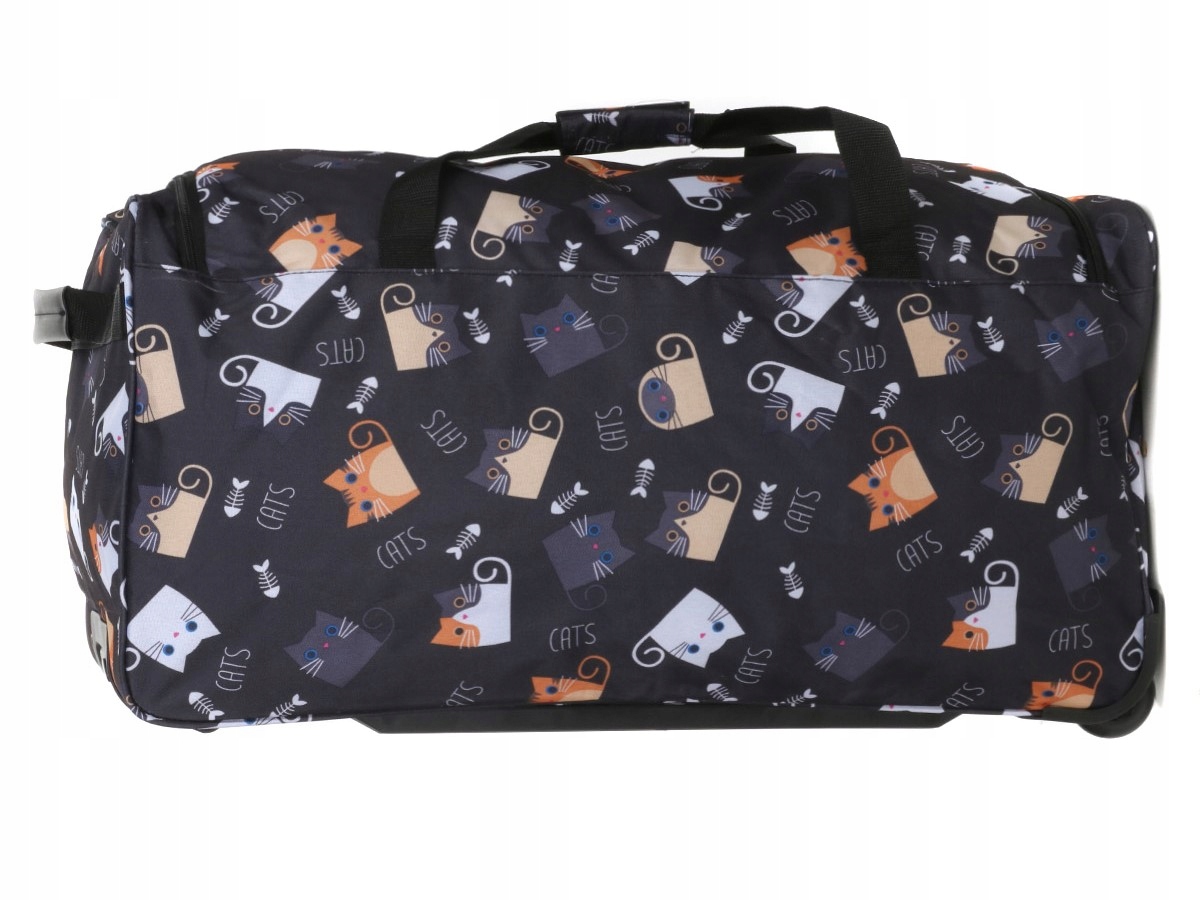 POJEMNA TORBA PODRÓŻNA NA KÓŁKACH AIRTEX WORLDLINE 83L KOTY Wysokość 36 cm