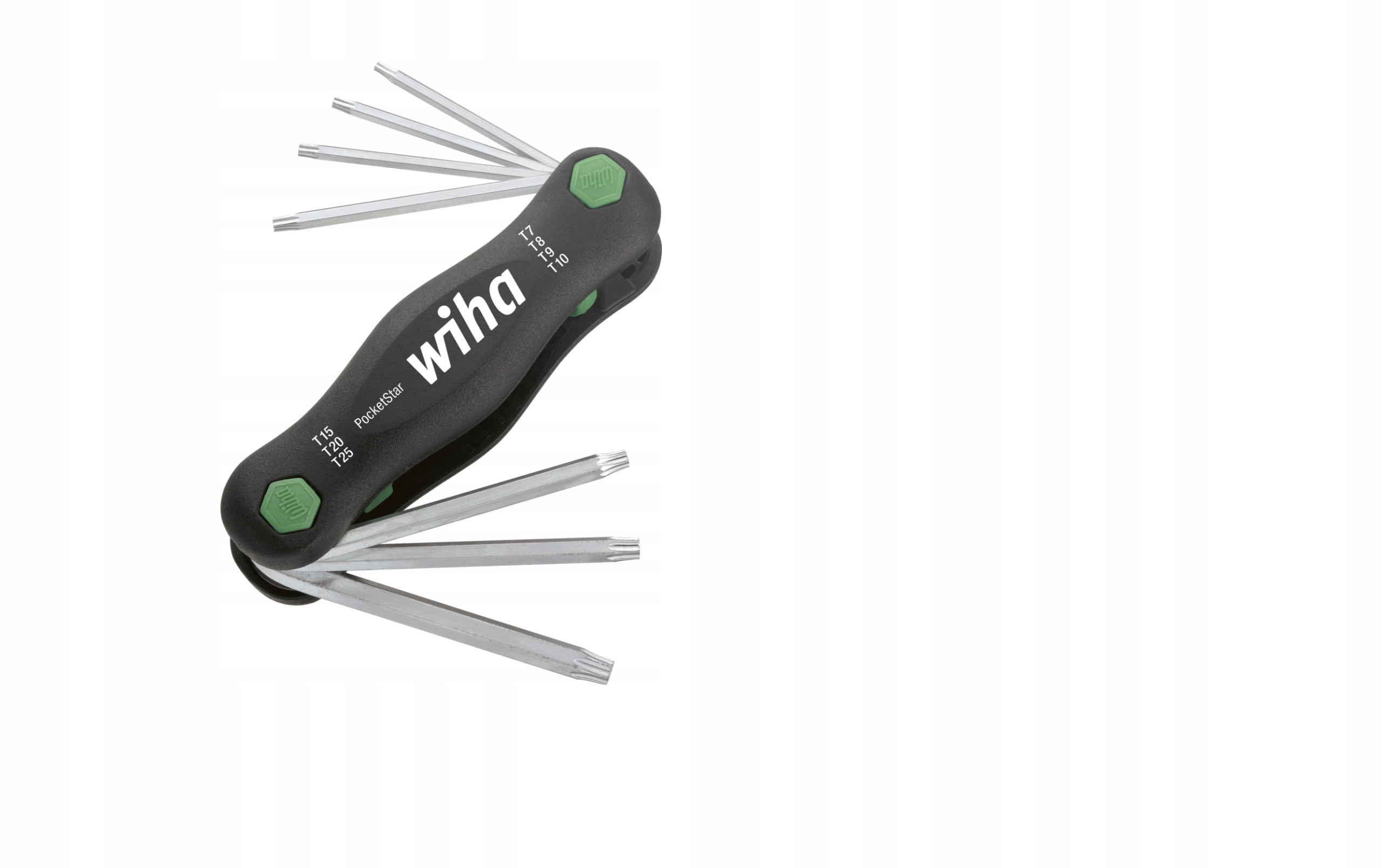 PocketStar 7 szt. TORXw scyzoryku T7, 8, 9, 10, 15, 20, 25