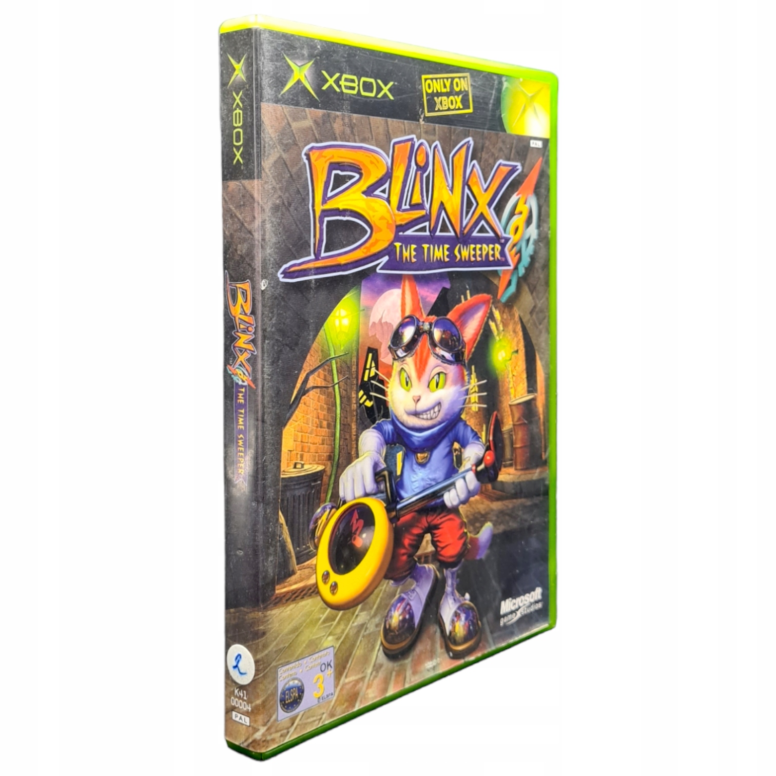 Gra Blinx: The Time Sweeper Microsoft Xbox #1 Producent Gambit Games