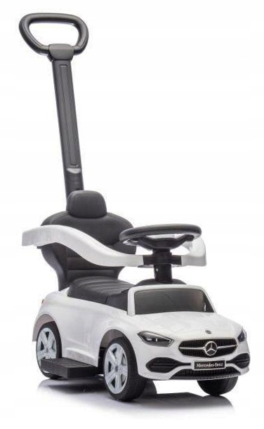 Jeździk z pchaczem Mercedes 3w1 biały