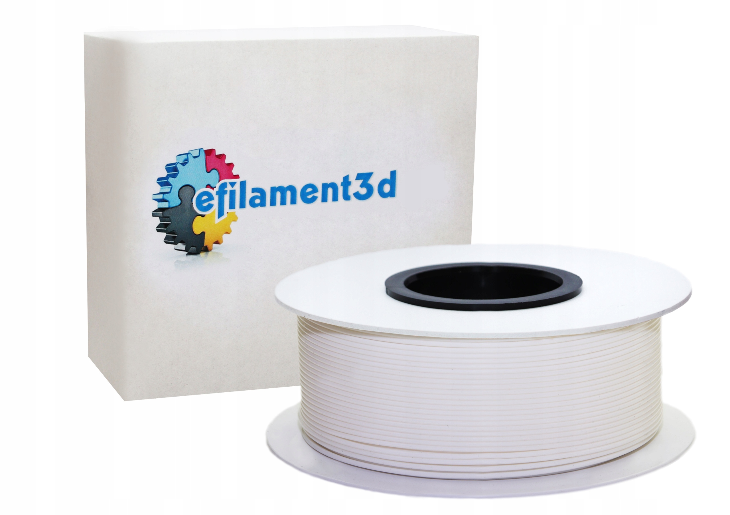 

Filament Pla 1,75mm Biały 1kg Drukarka 3D