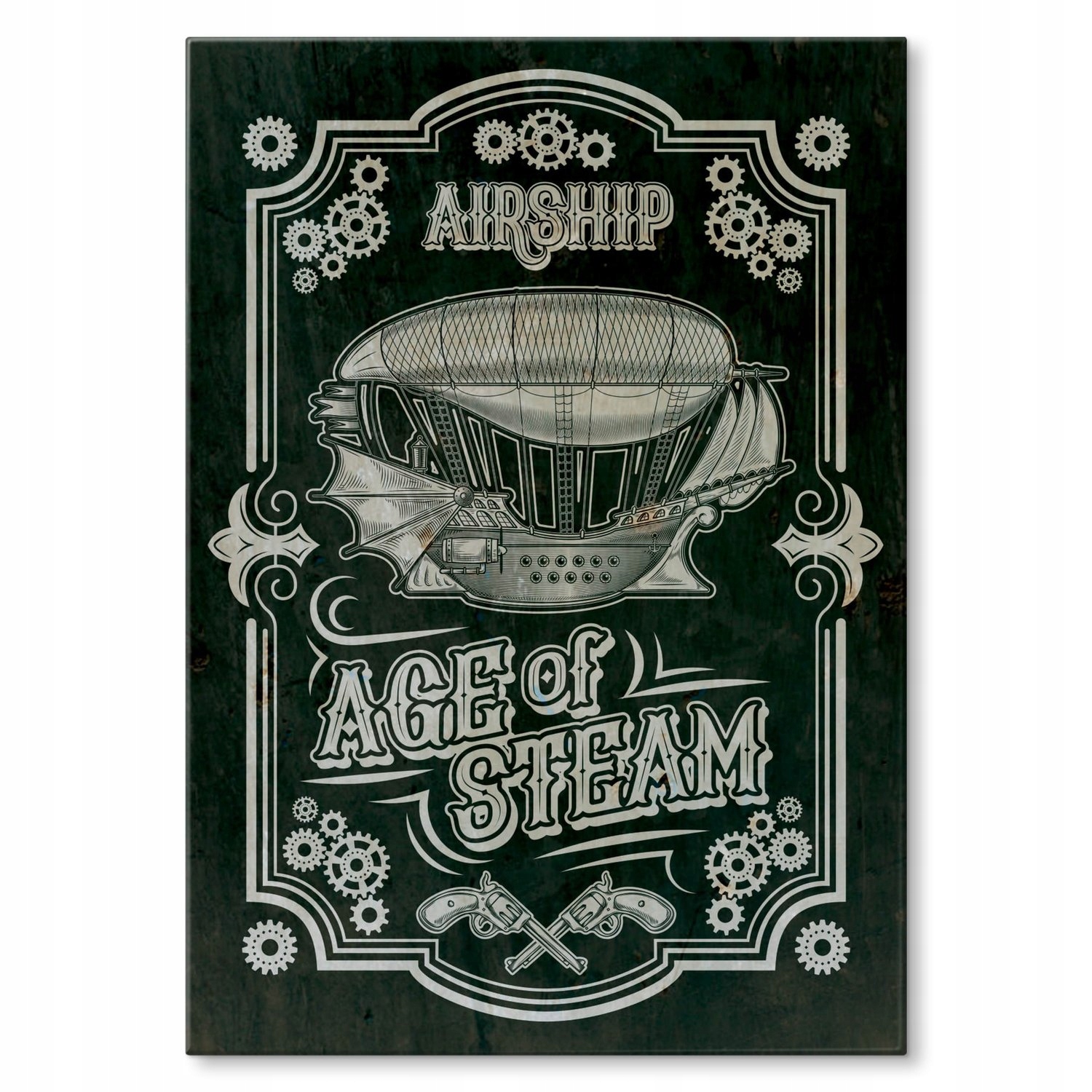 Kovový plakát Airship, vzducholoď M