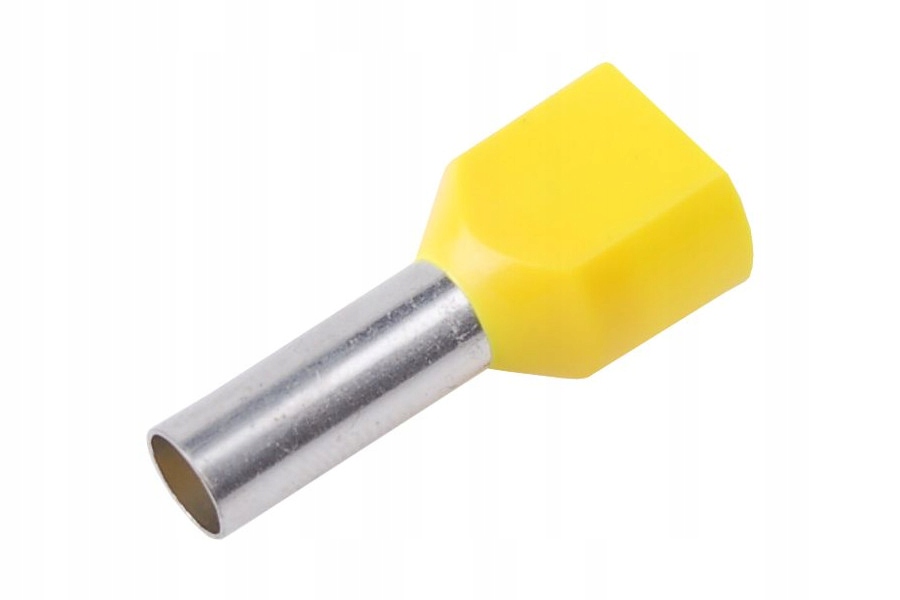 

Sge Końcówka 14mm Tulejka Izolowana 2x6mm2 100szt.