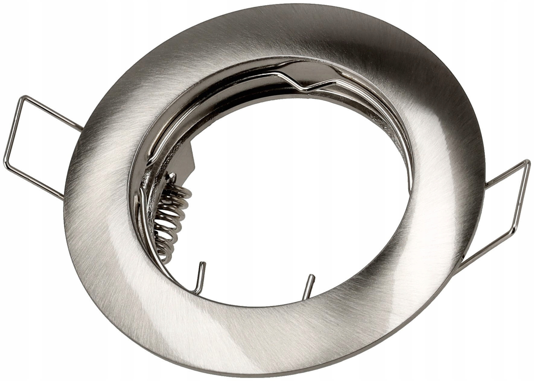 Oprawa Sufitowa Halogenowa Chrom Mat Okrągła ODLEW Marka Berge