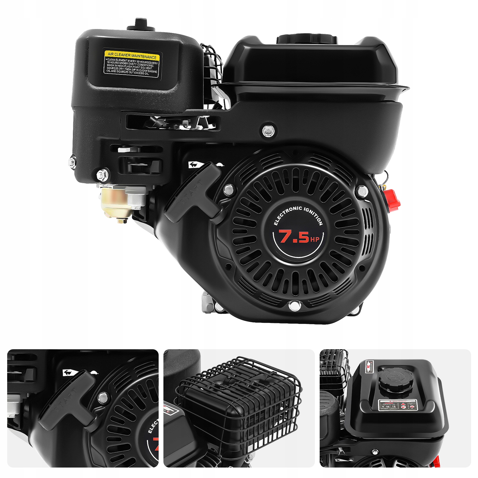 4-TAKTNÍ Benzínový Motor 7,5 Hp